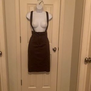 GUC Italian Army Green Overall Dress sz 42